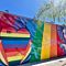 Rainbow Mural wit Heart