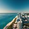 Aerial ocean views in Florida 