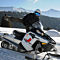 Snowmobiling in the Rockies