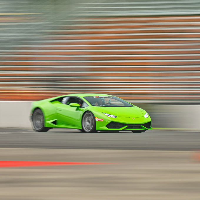 Race a Lamborghini at NOLA Motorsports Park