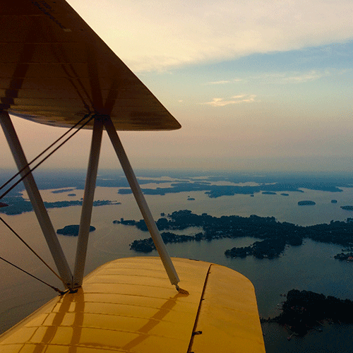 Scenic Biplane Tour in North Carolina