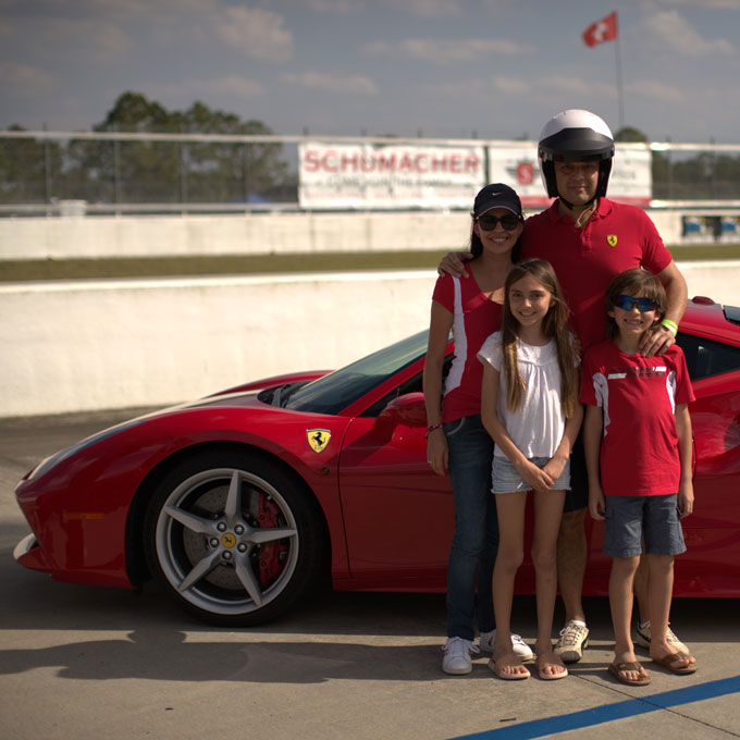 Family Visit to the Race Track at Homestead-Miami Speedway 