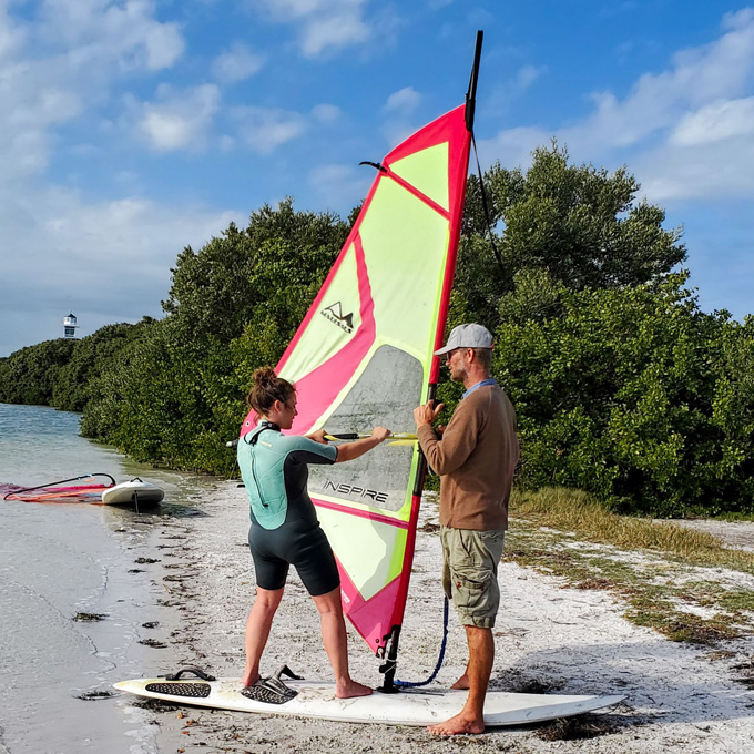 Windsurf Lesson in Tampa