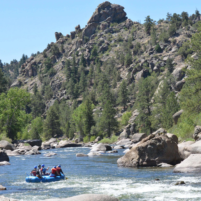 Browns Canyon River Rafting in Colorado
