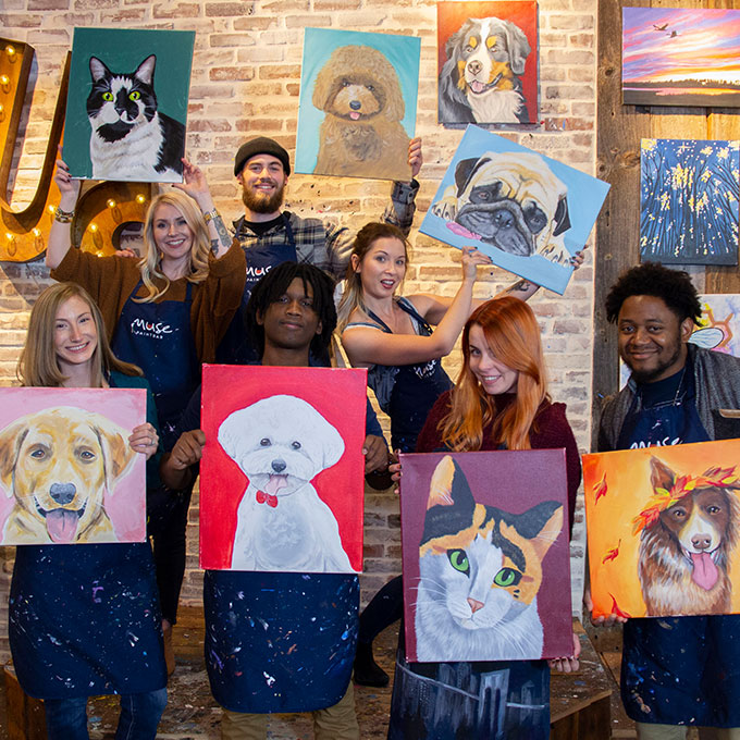 Paint and Sip in Annapolis