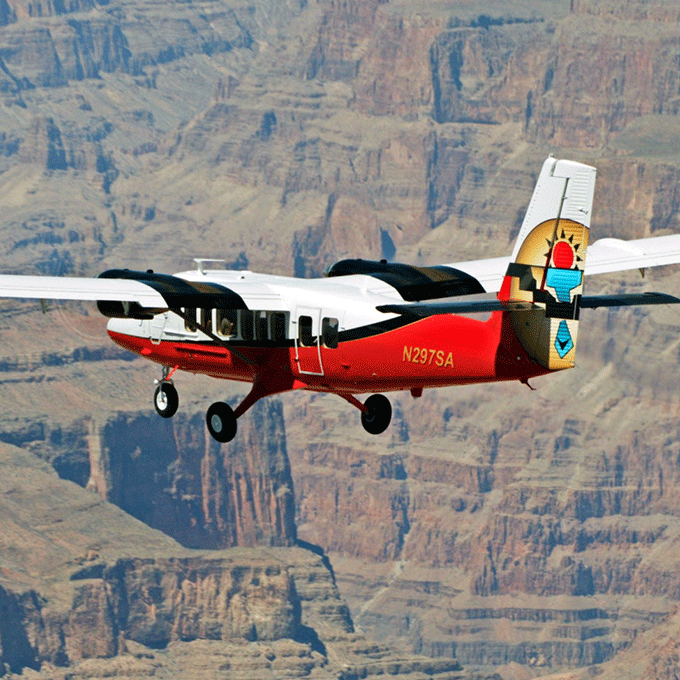 Plane Ride Over Grand Canyon