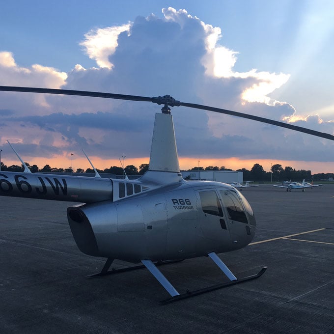 Sunset Helicopter Tour Indy