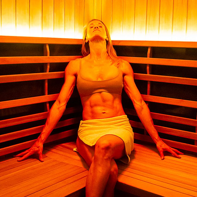 Relaxing Infrared Sauna