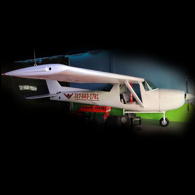 Fly a Cessna Flight Simulator near Tampa