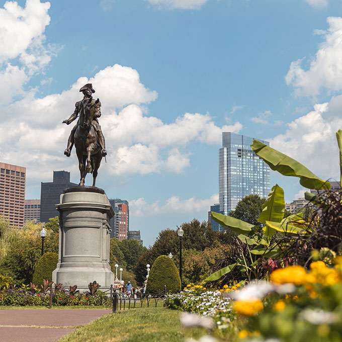 Boston Statue on Tour