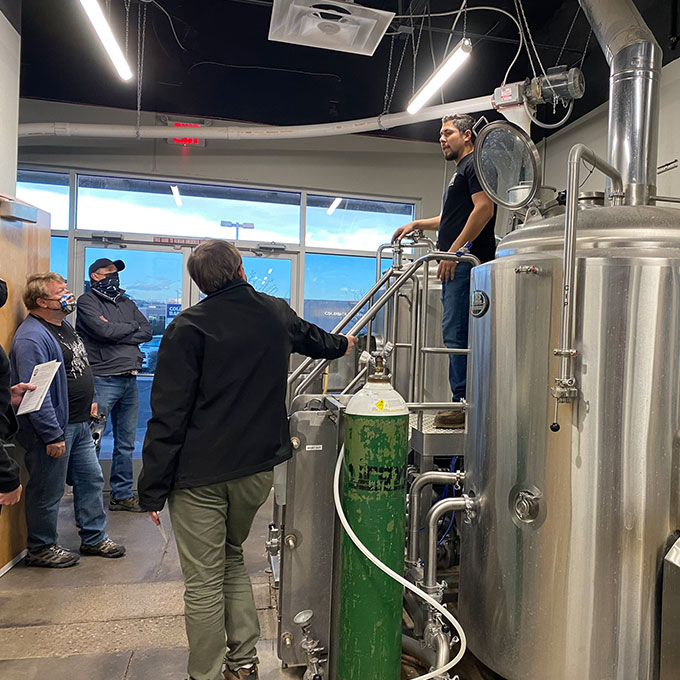 Tour of Brewery