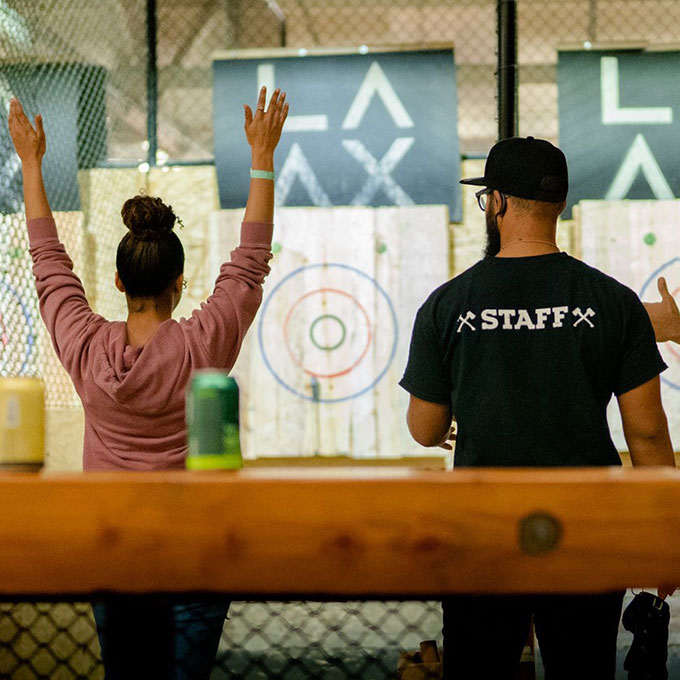 Los Angeles Axe Throwing