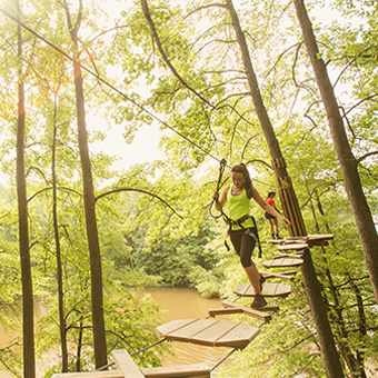Treetop Adventure in Swope Park Treetop Adventure in Swope Park