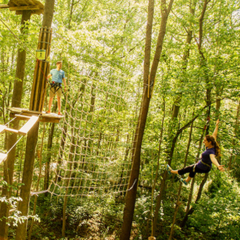 Zipline Treetop Ropes Course Experience In Memphis Virgin Experience Gifts